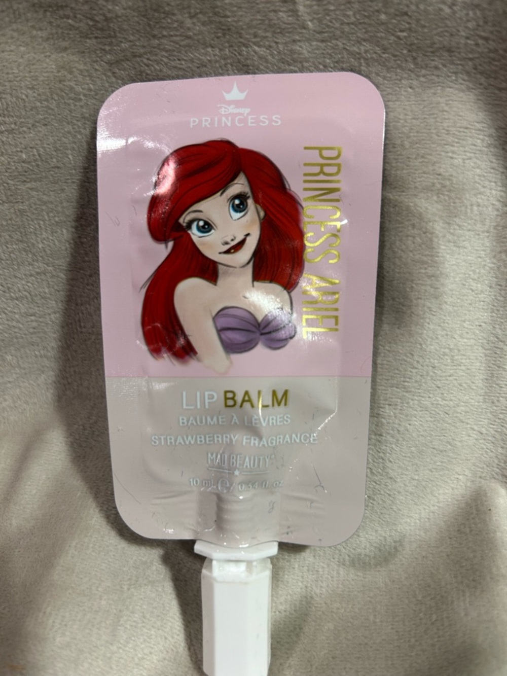 Disney Princess Ariel Lip Balm -‎ Pink Packaging